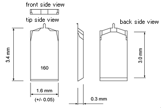 design of AC160TS type2 / lever and chip